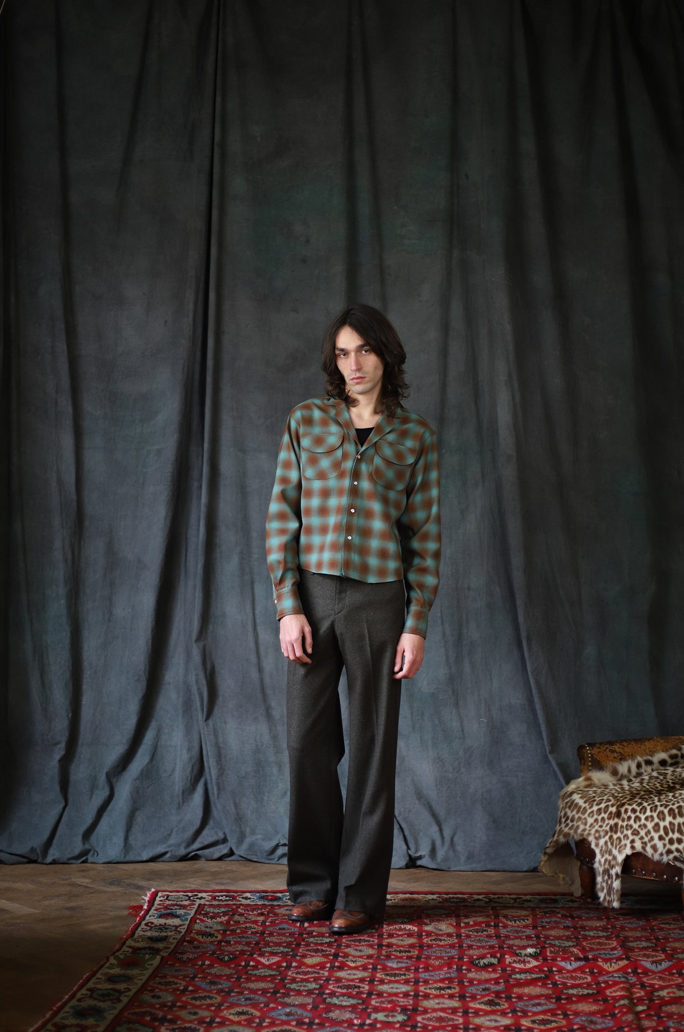 CHECKED COWBOY SHIRT