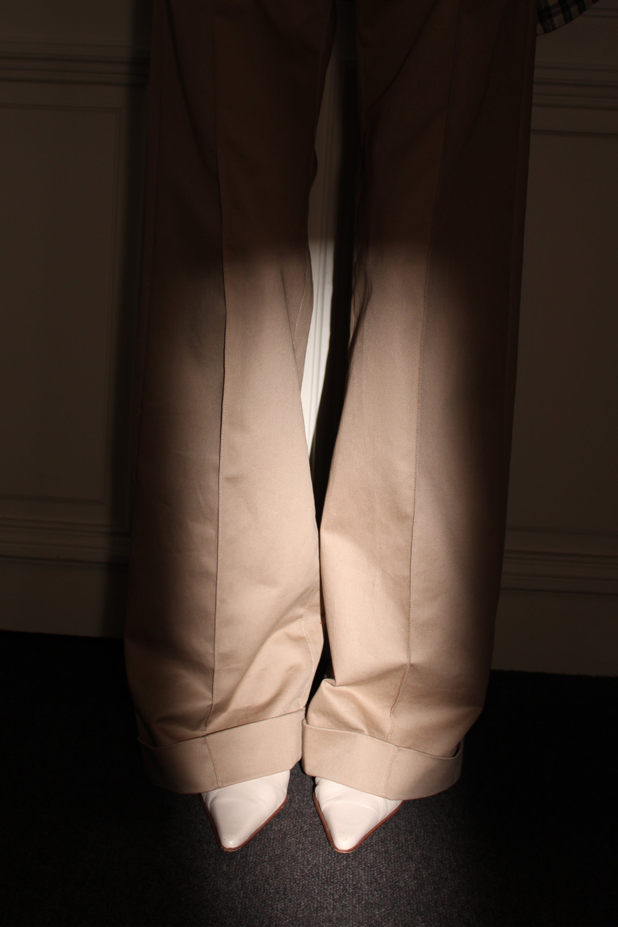 CHINO PANTS IN BEIGE