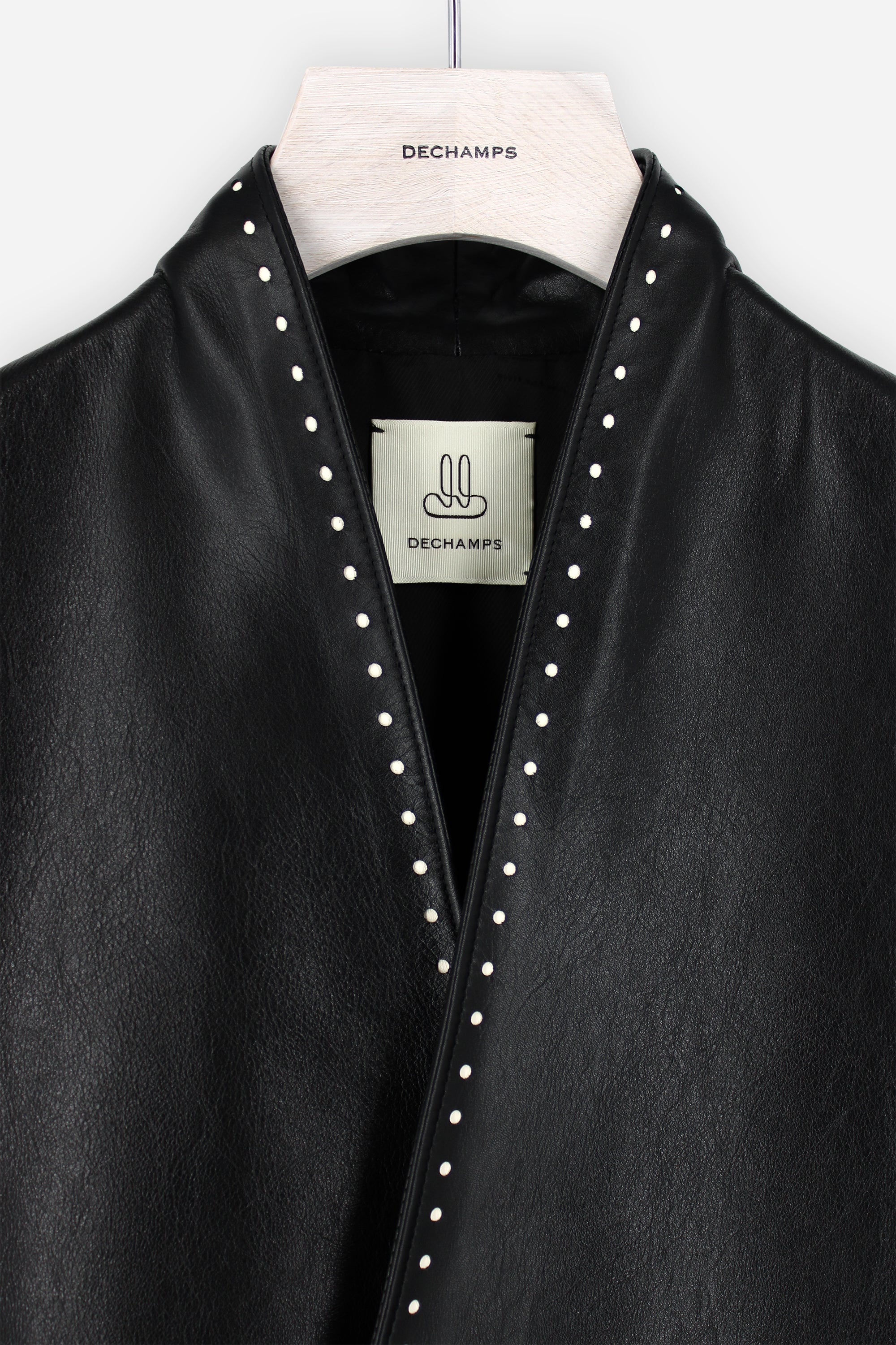 PERFORATED LEATHER JACKET