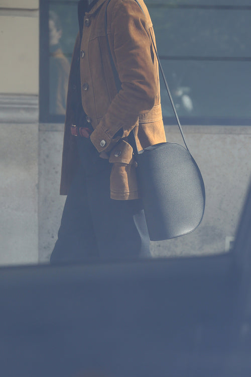 BOW BAG FINE GRAIN LEATHER