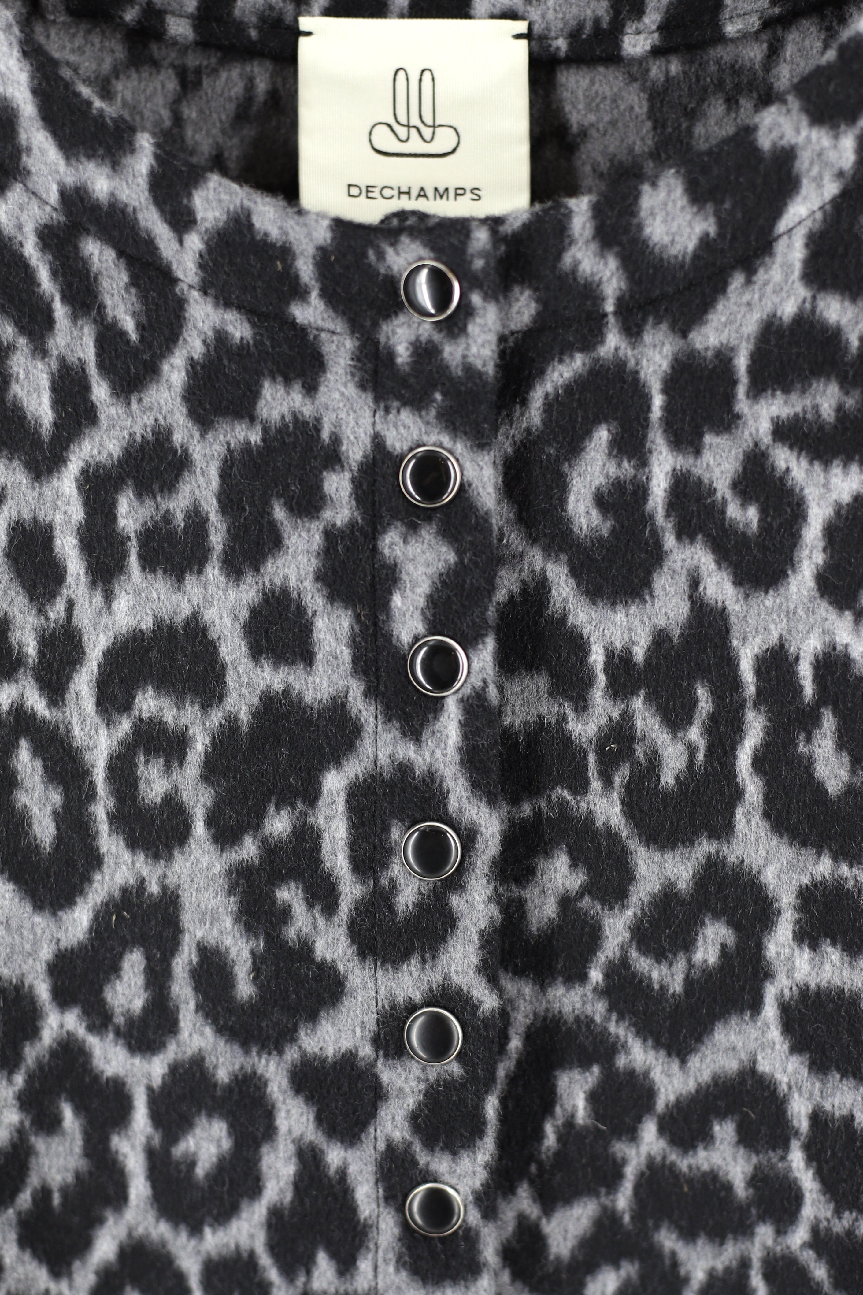 Leopard Cashmere Cardigan