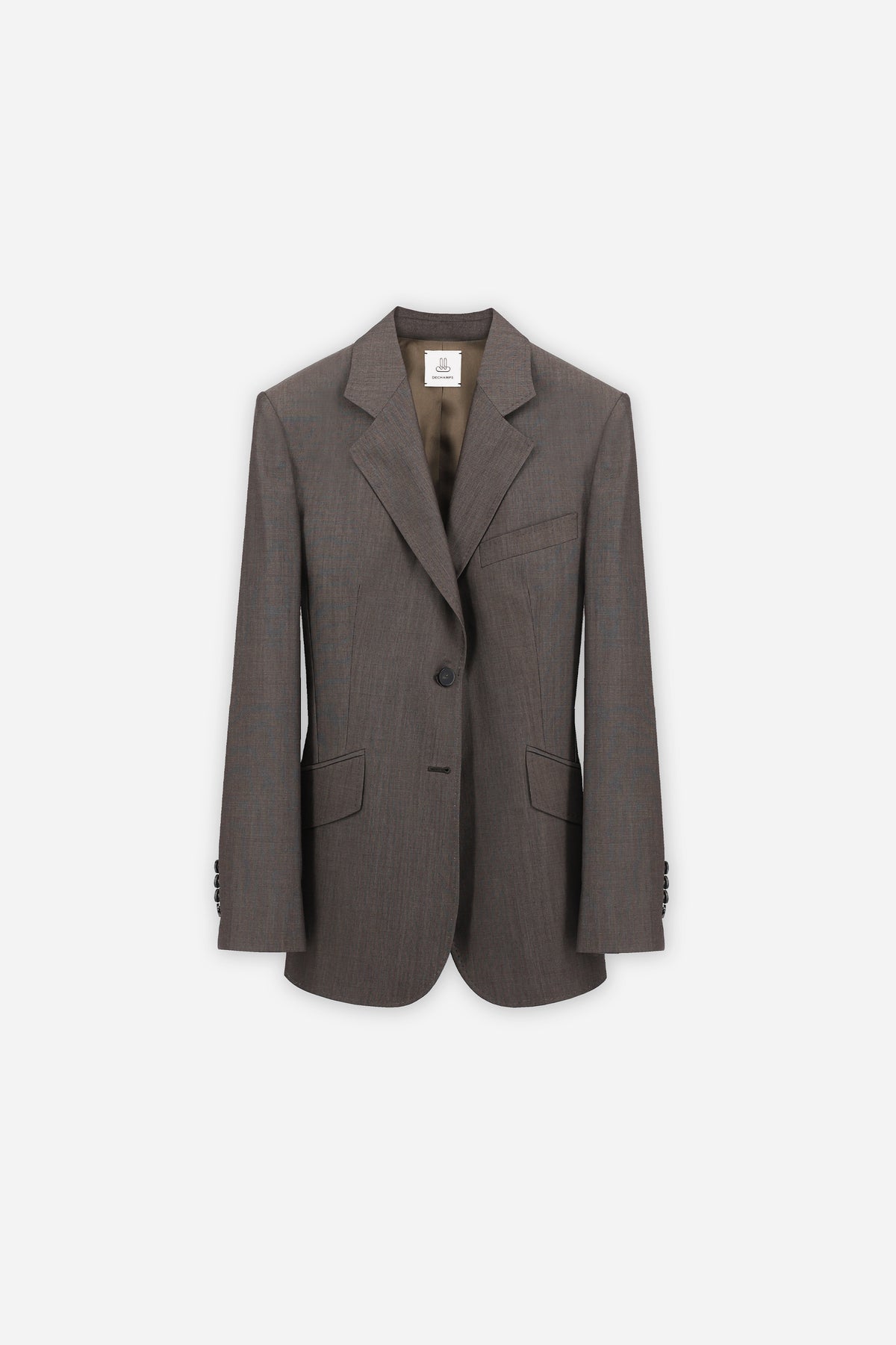 CLASSIC WOMEN’S BLAZER BROWN-TAUPE