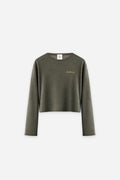 Cropped Crewneck