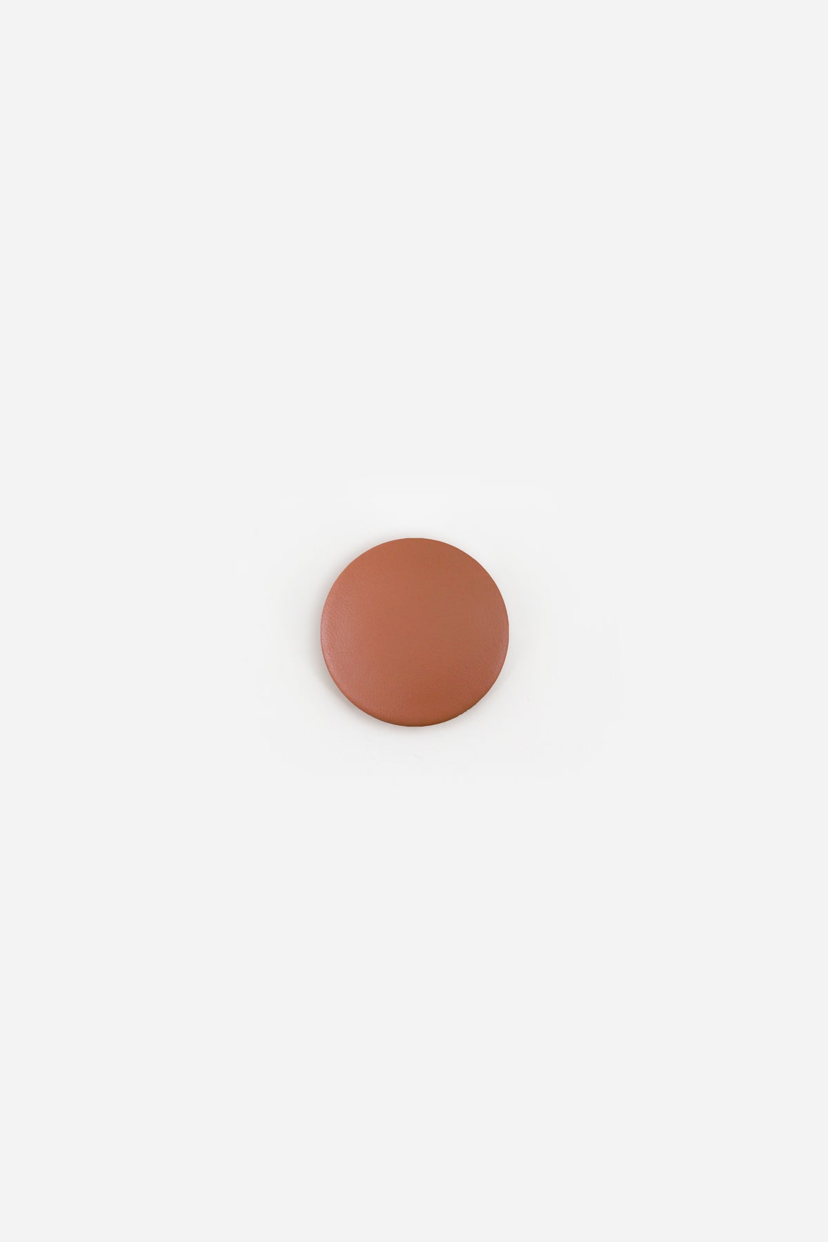 LEATHER PINBACK BUTTON S