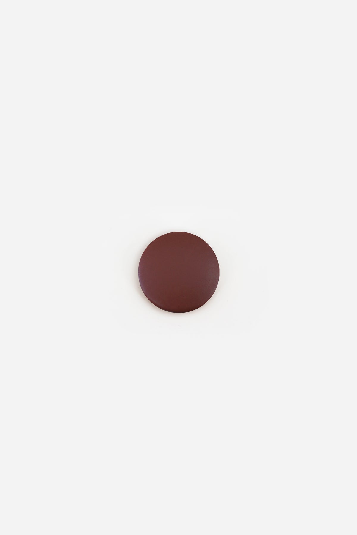 LEATHER PINBACK BUTTON S