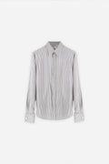 Striped Silk Shirt