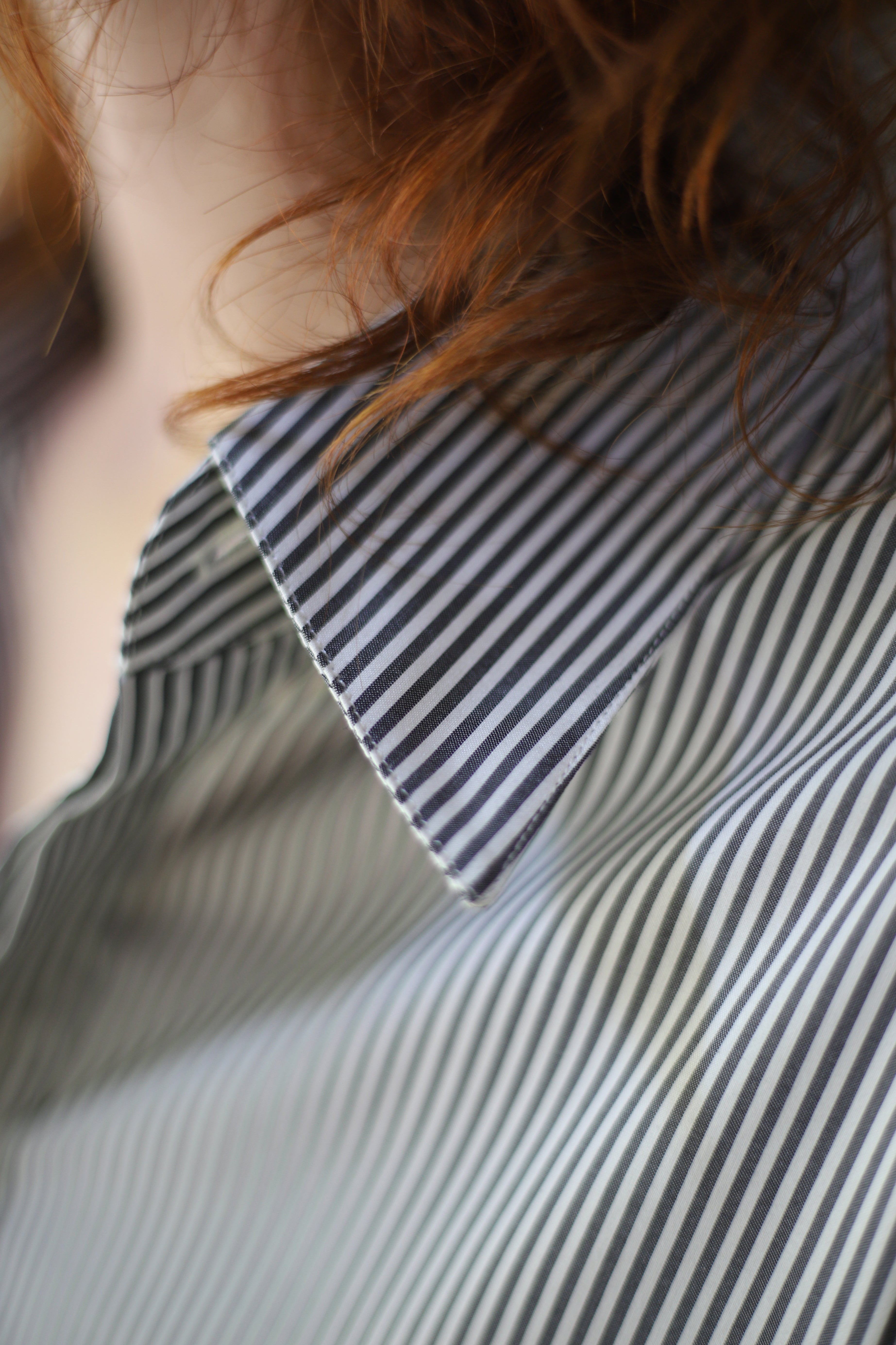 Striped Silk Shirt