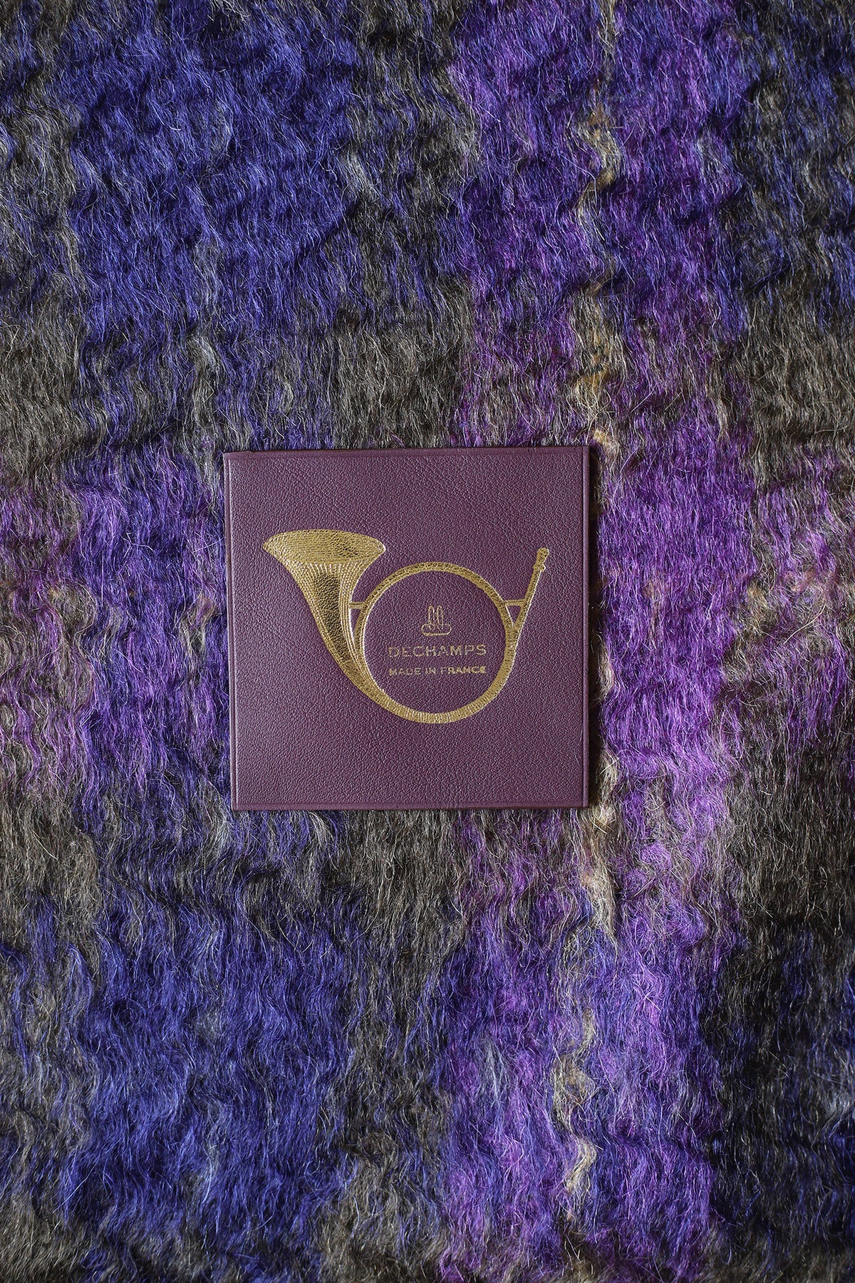 MOHAIR TARTAN CAPE