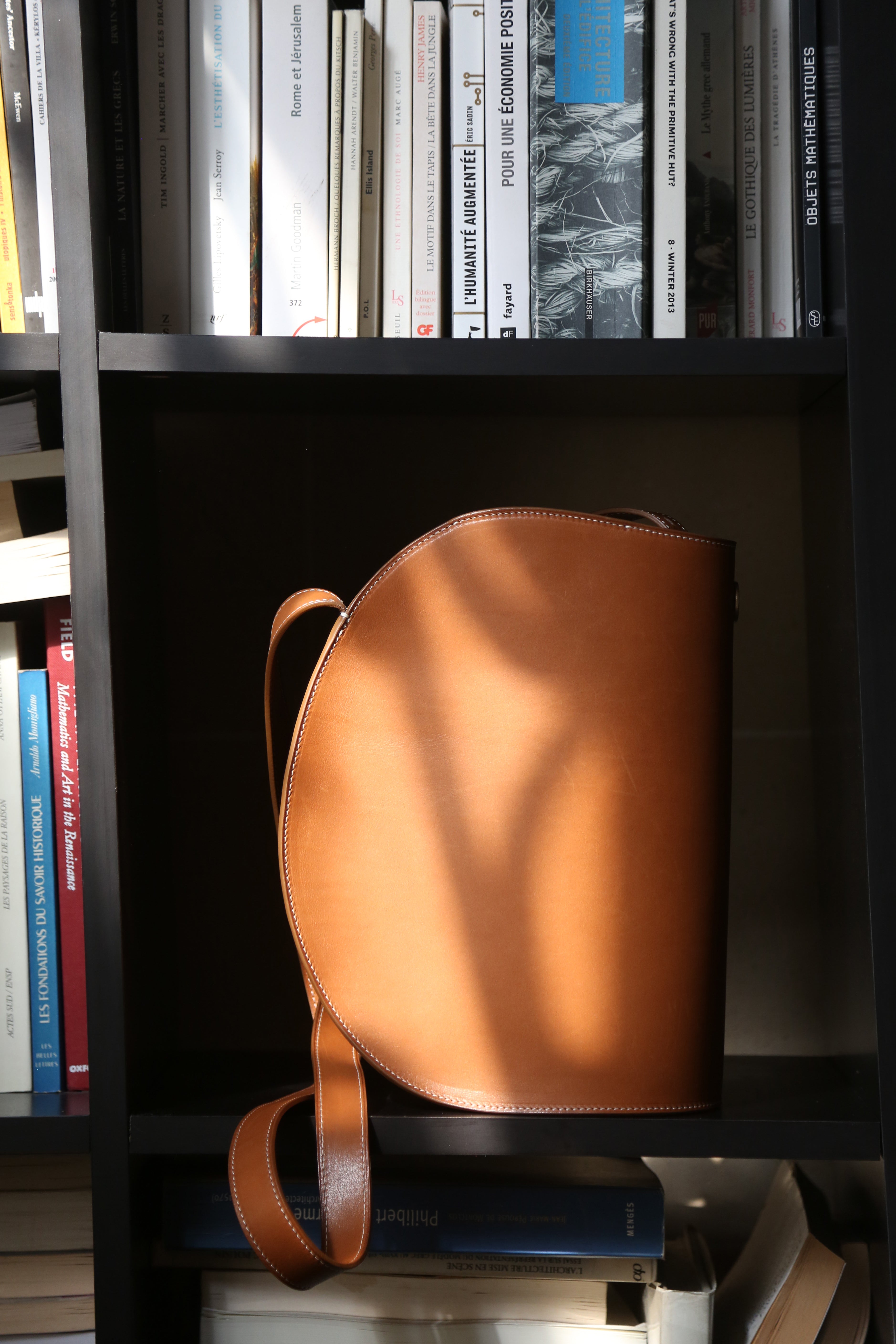 BOW BAG ANILINE LEATHER