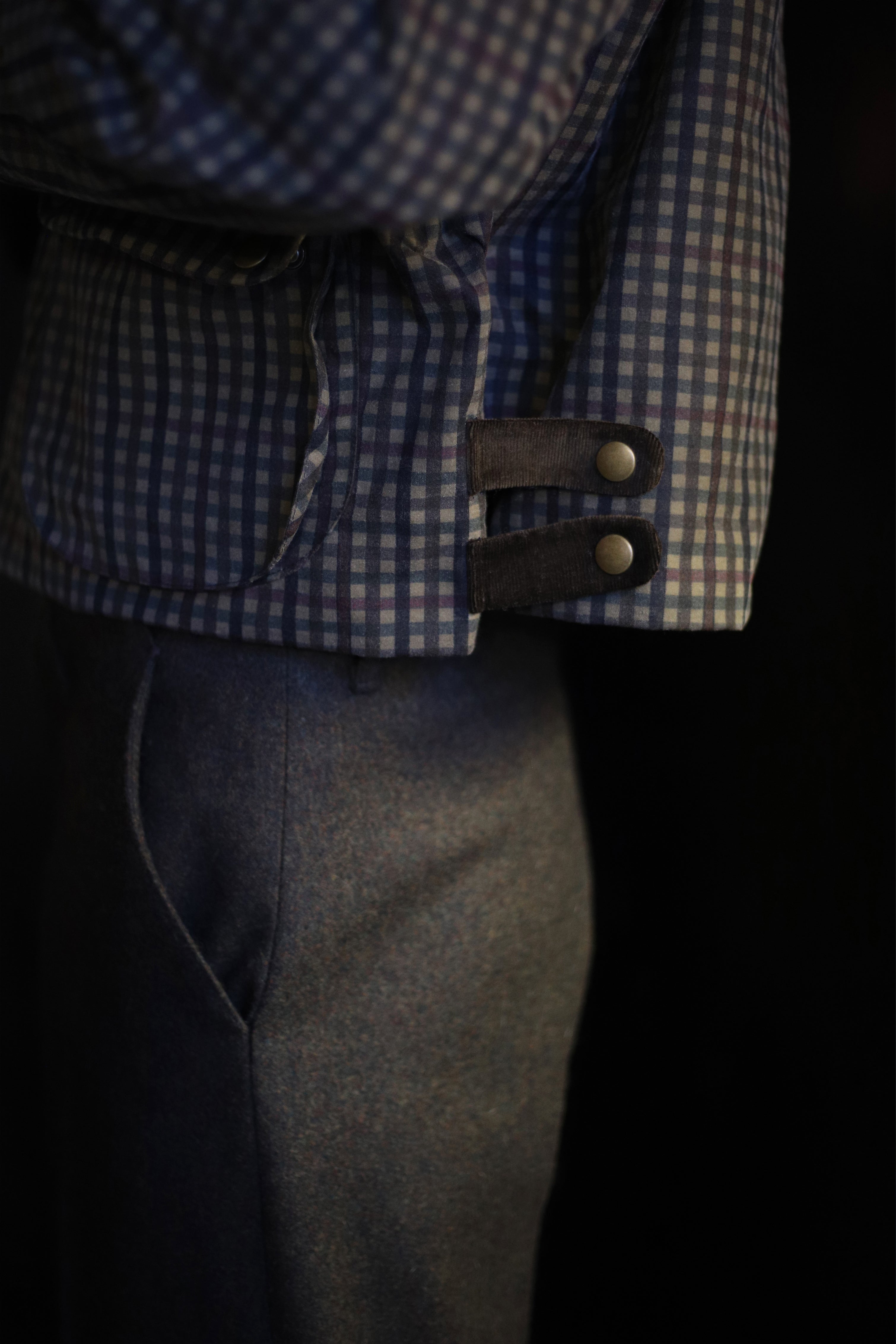 Cropped Waxed Jacket