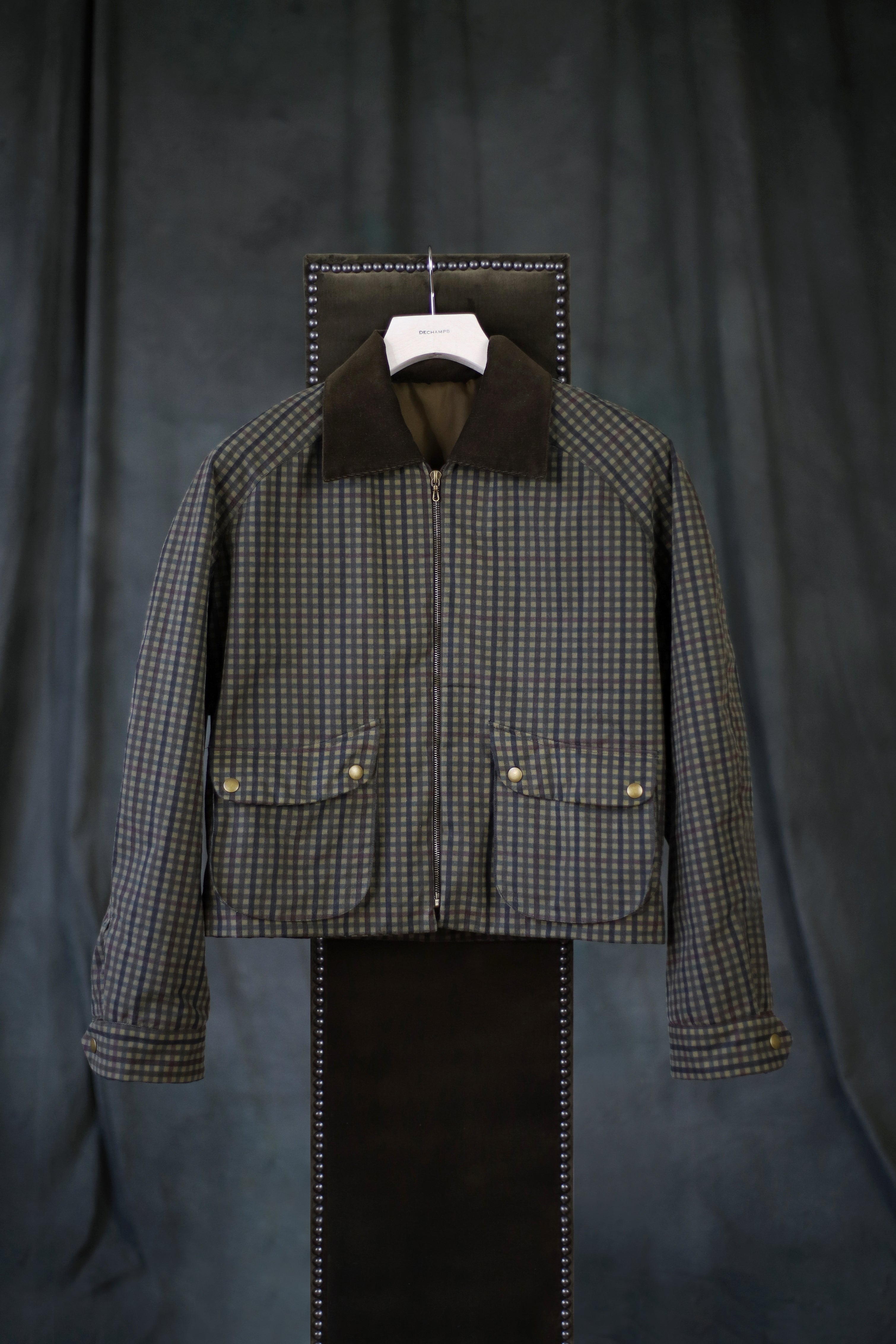 Cropped Waxed Jacket