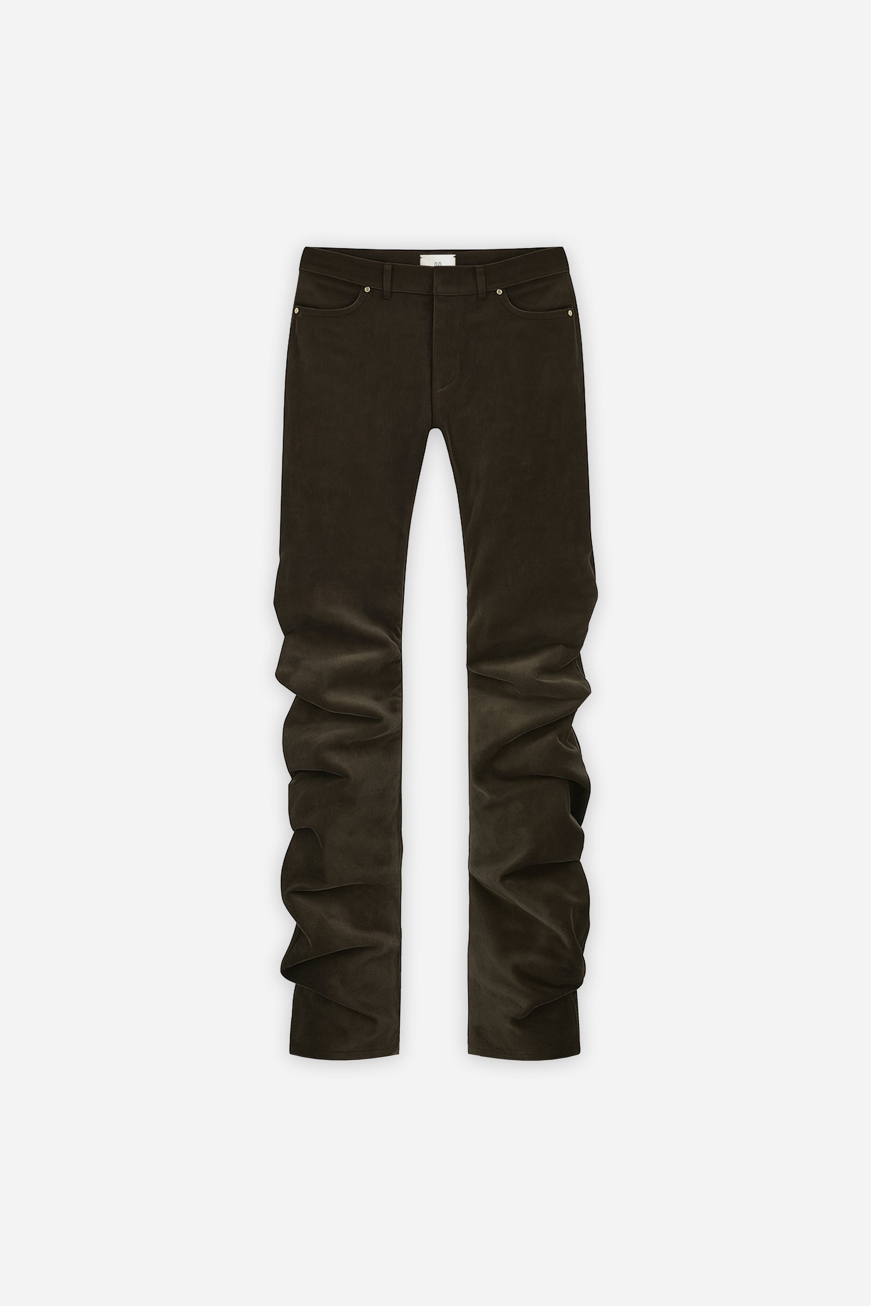 Corduroy Draped Pants
