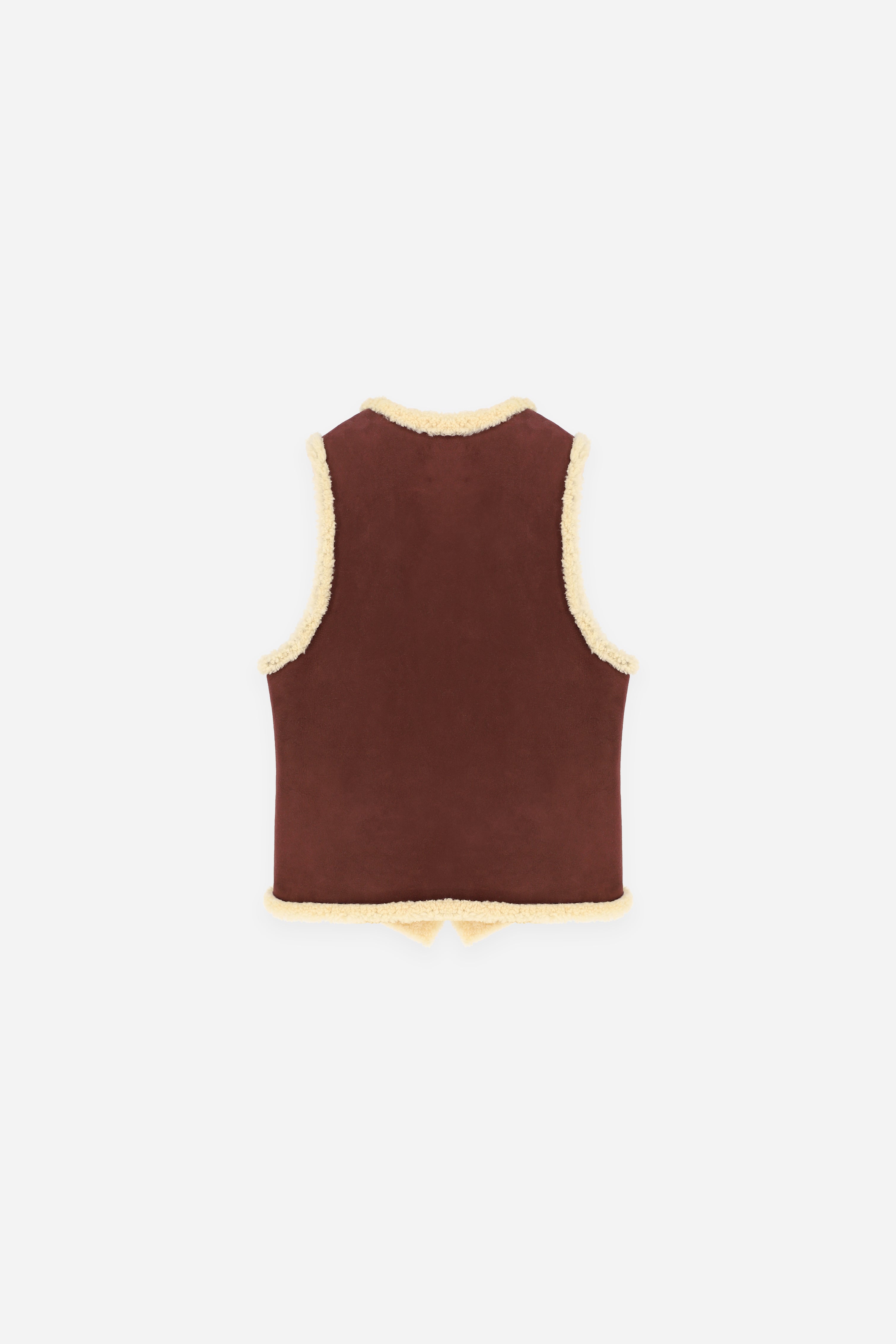 TONKA SHEARLING VEST
