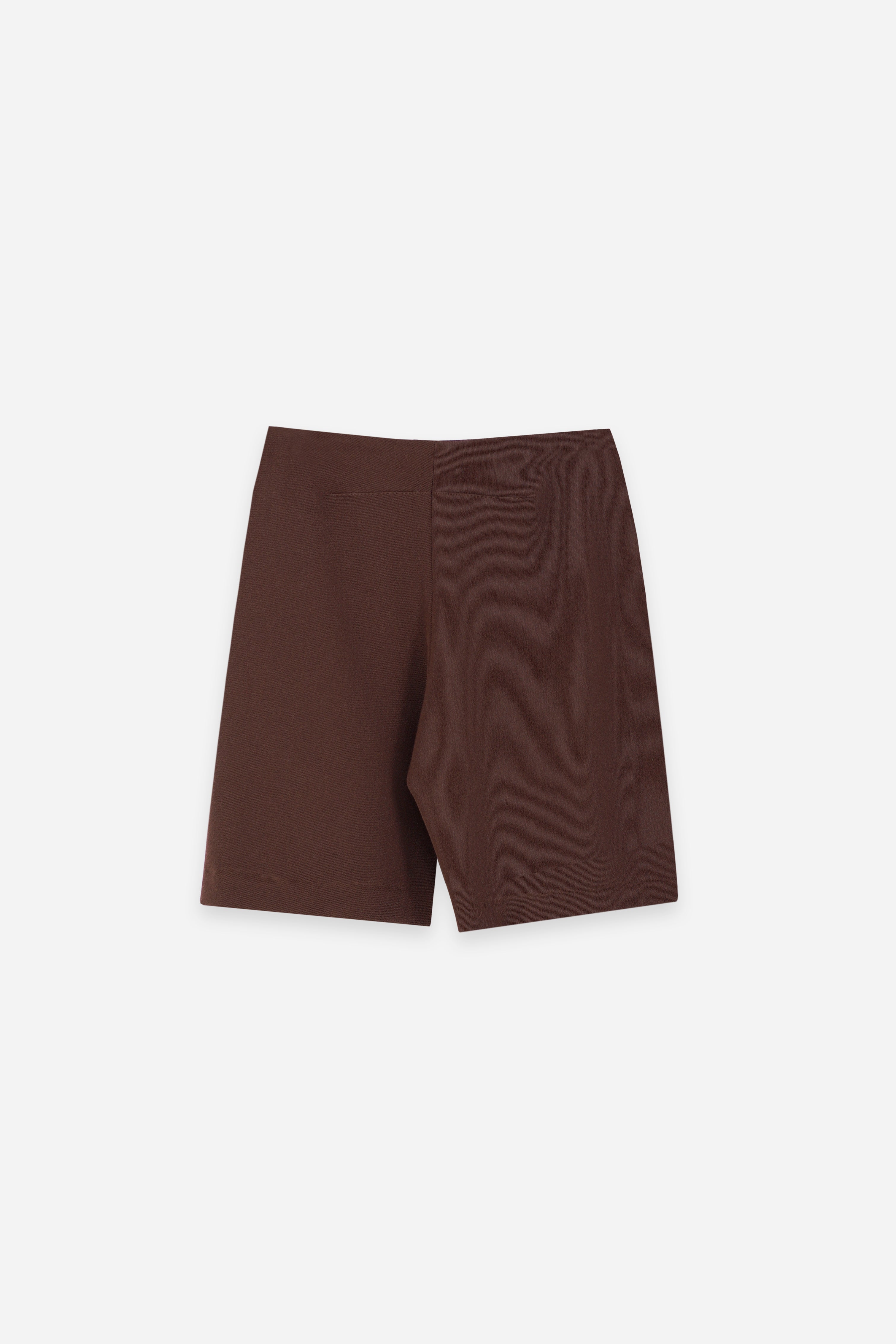 Double Pleated Bermudas