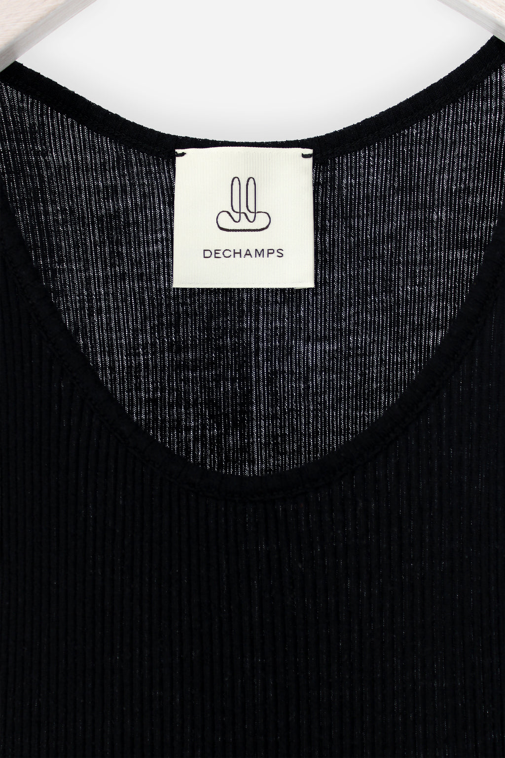 LOOP TANK TOP BLACK