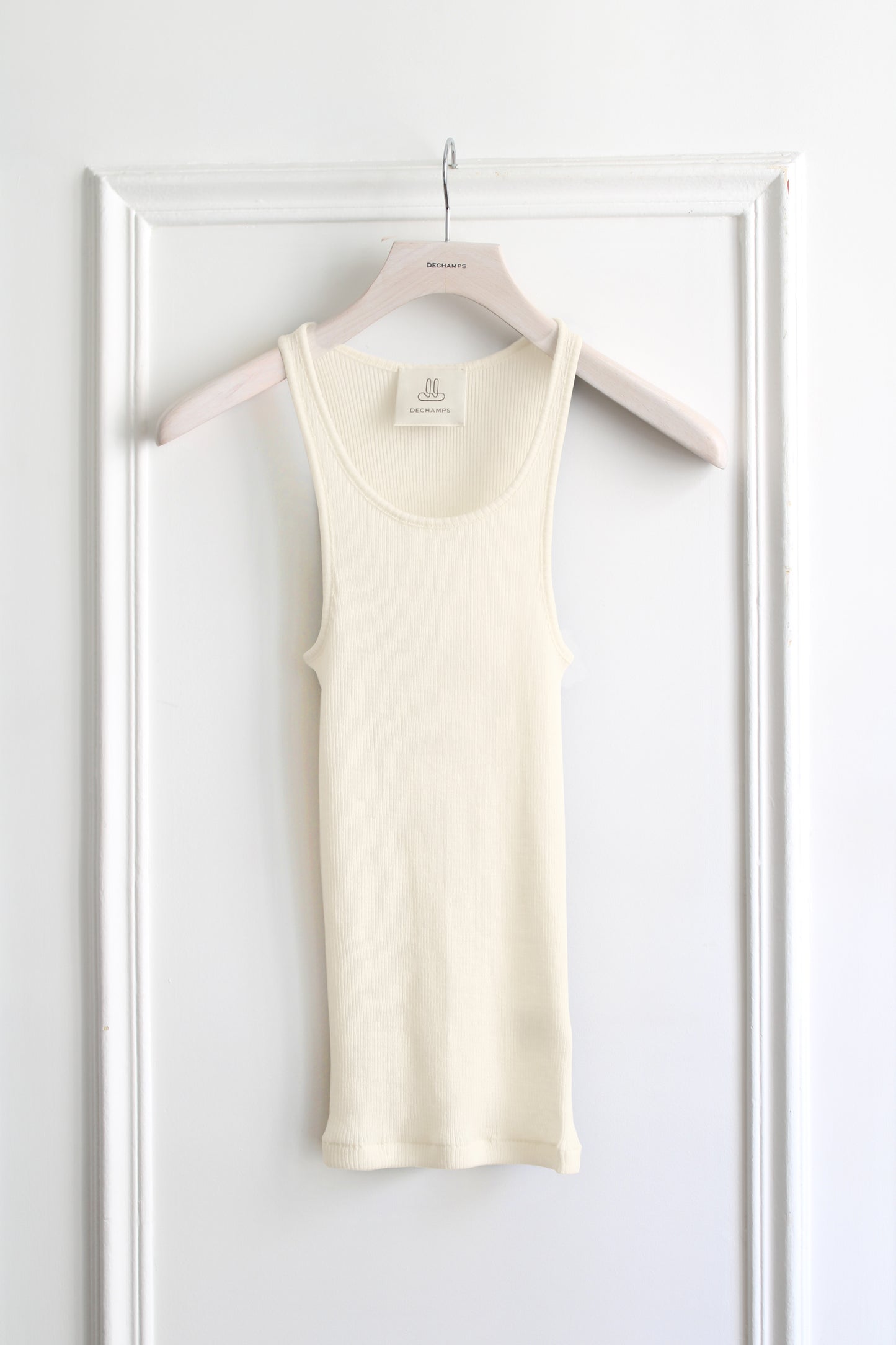LOOP TANK TOP VANILLE
