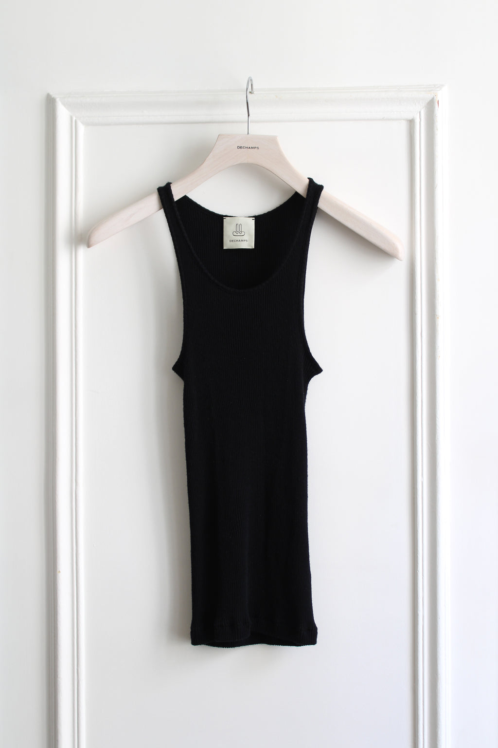 LOOP TANK TOP BLACK