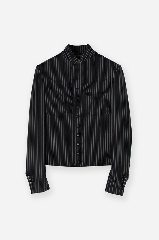 ARMY PINSTRIPED JACKET